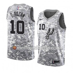 Maillot Basket Homme San Antonio Spurs DeMar DeRozan 10 2018-19 Nike Gris Swingman